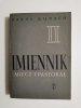 IMIENNIK TOM II MIECZ I PASTORAŁ - Karol Bunsch